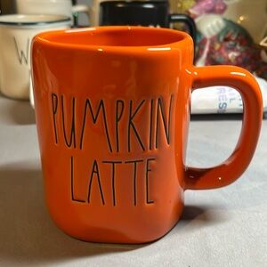 Rae Dunn pumpkin latte coffee mug